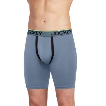 Jockey Men's Active Ultra Soft Modal 9 Long Leg Boxer Brief 
