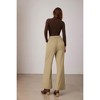 Women High Waist Casual Wide Leg Long Palazzo Pants Loose Business Work Office Slacks Trousers - 4 of 4