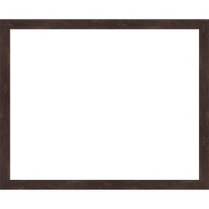 Amanti Art Fresco Dark Walnut Framed Dry Erase Magnetic Board - 1 of 4