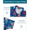Men's Christmas Hawaiian Shirts Button Down Ugly X-Mas Christmas Vacation Long Sleeve Shirts - 4 of 4