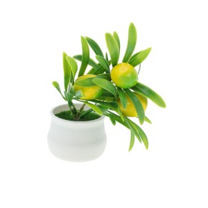 Unique Bargains Artificial Plants Plastic 3.15"x3.15"x4.33" 1 Pcs - 1 of 4