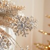 Jeweled Snowflake Spray (Set of 2) - 4 of 4