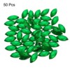 Unique Bargains Acrylic Flat Back DIY Decor Jewelry Horse Eye Gems 50 Pcs - 3 of 4