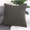PiccoCasa Home Sofa Hidden Zipper Square Throw Pillowcase 18" x 18" - 2 of 4