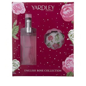 English Rose Yardley by Yardley London Women Gift Set -- 4.2 oz Eau De Toilette Spray + Compact Mirror - 1 of 1