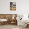 Stupell Industries Ghost in Peaceful Flower Meadow Framed Giclee Art, Gray, 24" x 30" - 3 of 4