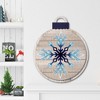 Snowflake Woods II Hanging Ornament Artboard - 2 of 2