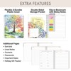 Global Printed Products Essential Pro Monthly & Weekly Planner 7" x 9" CY 2025 (Tree Seasons) - 4 of 4