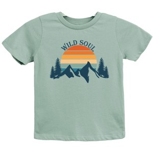 The Juniper Shop Wild Soul Colorful Youth Short Sleeve Tee - XL - Seafoam - 1 of 4