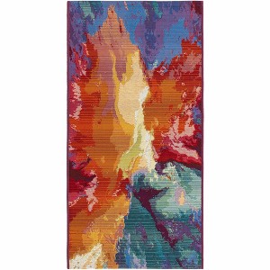 Unique Loom    Outdoor Modern Monteverde Area Rug - 1 of 4