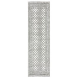 Oriental Weavers Montecito 094W8 White/ Grey Indoor Area Rug - 2'3" x 7'6" - 1 of 4