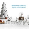 Nambe Miniature Figurine Set - Sleigh with Reindeer - 2 of 4