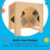 Childcraft Cozy Arch Cube with Sensory Panel, Clear Top, 29-1/2 x 29-1/2 x 29-1/2 Inches - 2 of 4