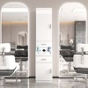 Hairdressing Station Hair Salon Styling Station Cabinet Salon Barber Supplies Storage Cabinet With Drawer And Dryer Holder-The Pop Home - 2 of 4