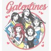 Women's Disney Princesses Realistic Galentine's Day T-Shirt - 2 of 4