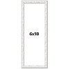 PosterPalooza | Panoramic Textured White Picture Frame - UV Acrylic, Foam Board Backing, Hanging Hardware - 2 of 4