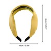 Unique Bargains Women's Solid Color Wide Headbands 1 Pc - 3 of 4