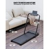 Folding Treadmill ¨C Portable Black Exercise Machine with Display & Pulse Detection for Home/Office/Apartment - 3 of 4