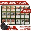 Monster Binder - 9 Pocket Trading Card Album - Holofoil Gray - Holds 360 Yugioh  Magic  and Pokemon Cards - 2 of 4