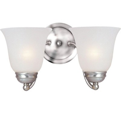 Maxim Lighting Basix 2 - Light Vanity in  Satin Nickel