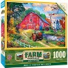 MasterPieces 1000 Piece Jigsaw Puzzle - Homestead Farm - 19.25"x26.75" - 2 of 4