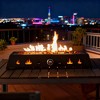 BAOURE 28" Portable Tabletop Fire Pit, 50,000 BTU Outdoor Propane Fire Bowl with Wind Guard for Patio & Balcony - 4 of 4