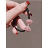 Wikineon 2PCS Exquisite Temperament Water Diamond Butterfly Bow Hair Ropes with Shiny Crystals, Elegant Design for Daily Wear & Special Occasions - 3 of 4