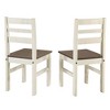 American Furniture Classics,Cottage Series Dining Chairs (Set of 2) in Distressed White - 4 of 4