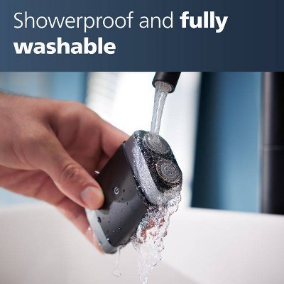 Philips Norelco Wet & Dry Men's Rechargeable Electric On the Go Shaver - PQ888/81