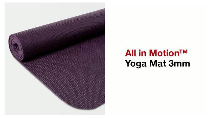 Yoga Mat 3mm - All in Motion™, 2 of 10, play video