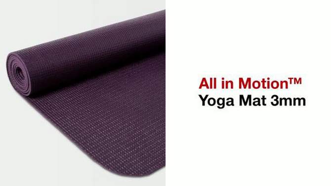 Yoga Mat 3mm - All in Motion™, 2 of 9, play video