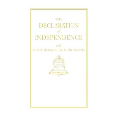 Declaration of Independence - (Books of American Wisdom) by  Thomas Jefferson (Hardcover)