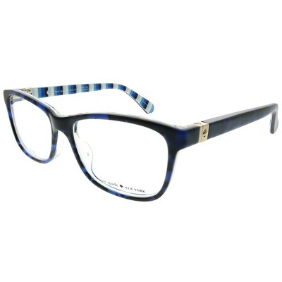 Kate Spade Pjp Womens Rectangle Eyeglasses Blue 52mm : Target