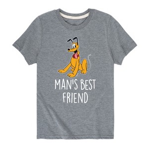 Boys' - Disney - Man's Best Friend Short Sleeve Graphic T-Shirt - 1 of 4