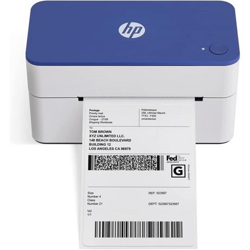 Hp Shipping Label Printer, 4x6 Compact Thermal Label Printer, Dpi Thermal Printer For Office