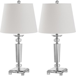 Imogene Crystal Table Lamp (Set of 2) - Clear - Safavieh - 1 of 4