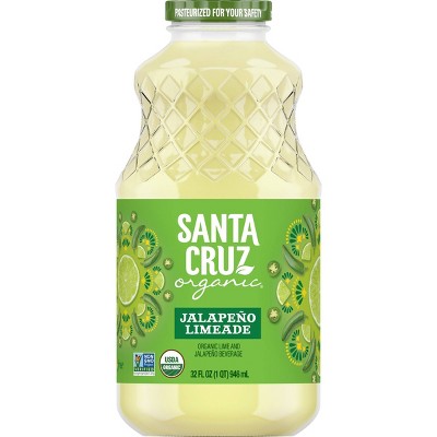 Santa Cruz Organic Jalapeno Limeade - 32 fl oz