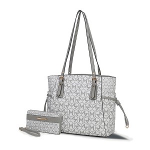 MKF Collection Pauline Tote Women’s Vegan Leather Bag with Matching Wallet  for Everyday Use by Mia K - 1 of 4