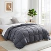 Peace Nest White Goose Down Comforter Duvet Insert Soft 360 Thread Count Fabric - 2 of 4