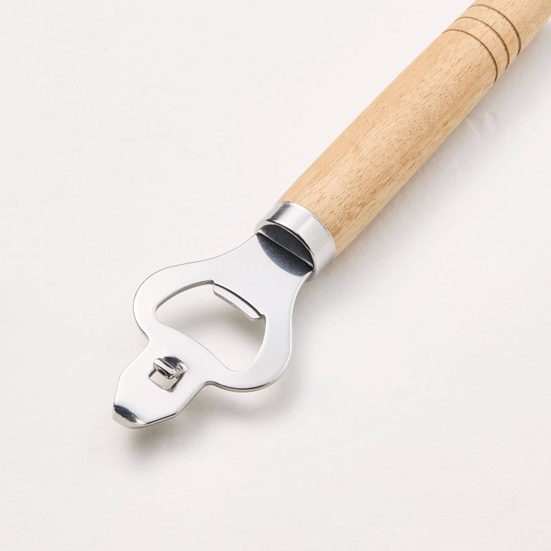 Wood &#38; Stainless Steel Bottle Opener - Hearth &#38; Hand&#8482; with Magnolia, 4 of 5
