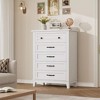 5 Dresser for Bedroom, 41.3" Tall Vertical Drawer Dresser with Storage Freestanding, Wooden Closet Storage Chest for Living Room, Bedroom, Entryway - 3 of 4