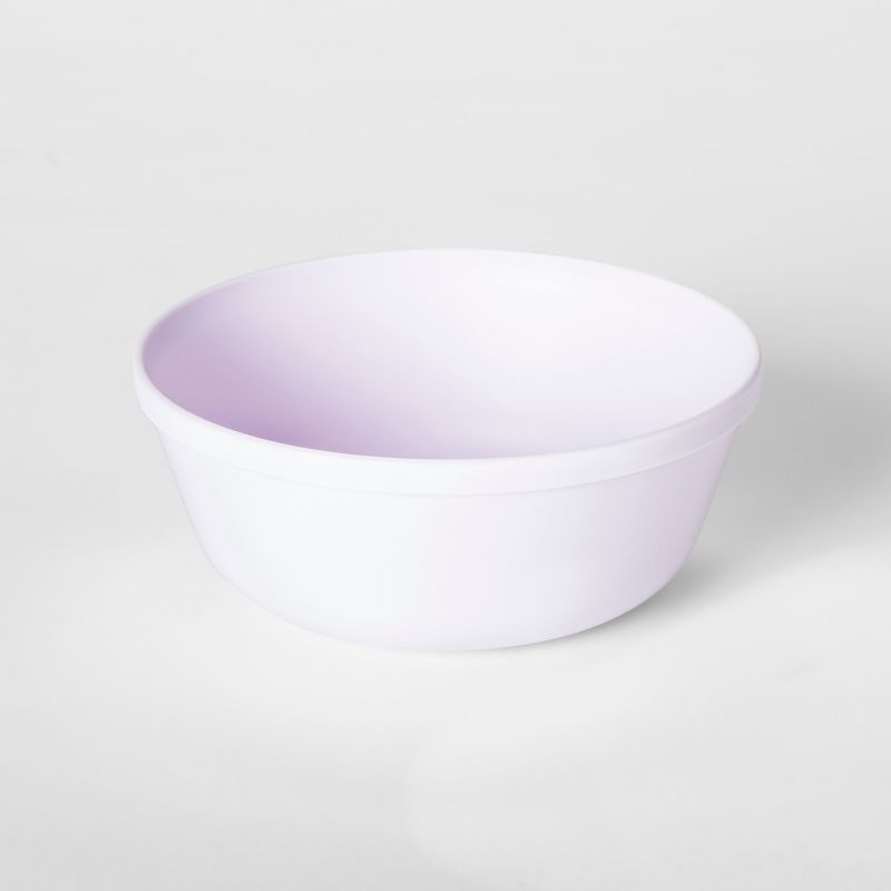 15.5oz Plastic Kids Bowl Purple - Pillowfort&#8482;, 1 of 3
