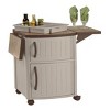 New Suncast Portable Outdoor Patio Prep Serving Station Table