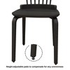 Farmhouse Dining Chair Set Of 2, Solid Wood Dining Room Chairs With Spindle High Back, Kitchen Chairs With Anti-slip Rubber Feet For Home Restaurant - 3 of 4