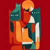 Men's Design By Humans Cat Cat Cat By radiomode T-Shirt - 2 of 4