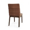 GDFStudio Elisson Mid Century Modern Channel Stitch Dining Chairs (Set of 2) - image 4 of 4