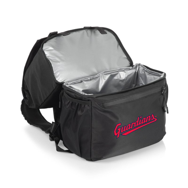 MLB Cleveland Guardians Tarana Backpack Soft Cooler - Carbon Black, 2 of 6