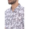HAPPY BAY Men's Hawaiian Shirts Short Sleeve Button Down Shirt Mens Vacation Shirts Linen Effect Summer Beach Casual Tropical Shirts - 3 of 4
