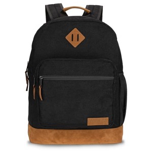 Wrangler Yellowstone 18.5" Backpack for Womens Mens Kids, Classic Logo Water Resistant Casual Daypack for Travel with Padded Laptop Notebook Sleeve - 1 of 4