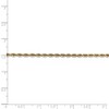 Black Bow Jewelry 2.75mm, 14k Yellow Gold, D/C Quadruple Rope Chain Anklet or Bracelet - 4 of 4